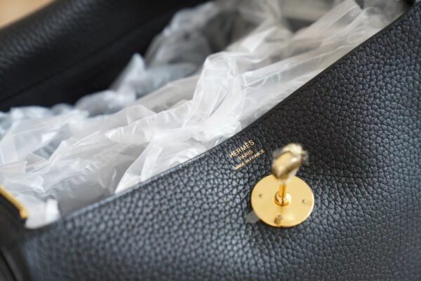 Wholesale GPCMode Hermes Lindy Bag26CM 89 Nior Clemence Leather Gold Hardware