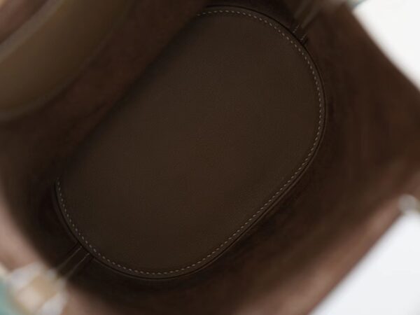 GPCMode Hermes In The Loop18CM CK18 Etoupe Clemence Leather Gold Hardware