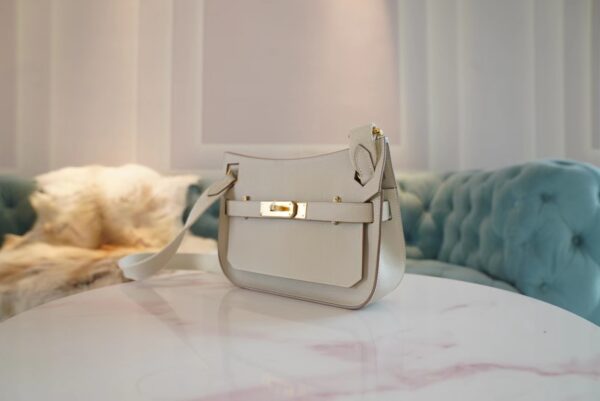 GPCMode Factory Hermes 8L Beton Jypsiere Mini 23CM Evercolor Leather Gold Hardware
