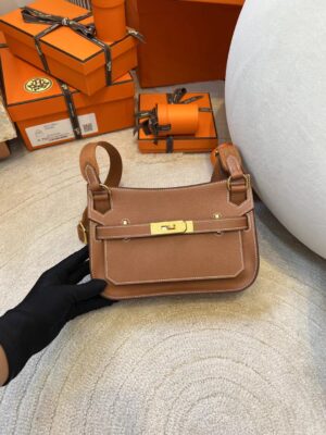 Taiwan Hermes 37 Gold Evercolor Leather Jypsiere Mini 23CM Gold Hardware