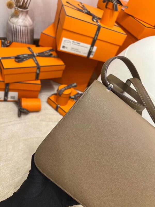 Canada Toronto Hermes Constance 19CM Evercolor D0 Beige De Weimer Silver Hardware