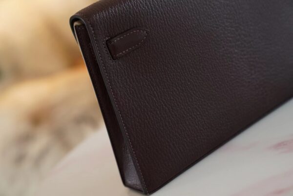 Canada Toronto Hermes Kelly Elan Chevre 0G Rouge Sellier Gold Hardware