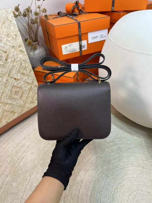New Arrival 41 Havana Constance 19CM Epsom Leather Gold Hardware