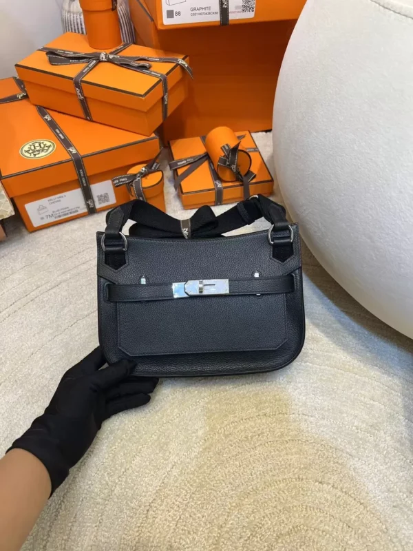 Australia Sydney Hermes Evercolor 89 Noir Jypsiere Mini 23 Silver Hardware