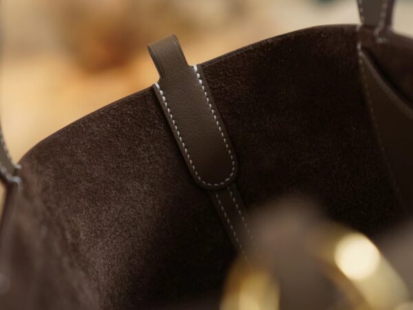 GPCMode Hermes In The Loop18CM CK18 Etoupe Clemence Leather Gold Hardware
