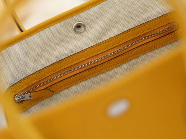 GPCMode Factory Hermes Garden Party30CM 9D Amber Negonda Leather Silver Hardware