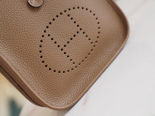 Lcmode Factory Hermes D0 Berge De Weimer Evelyne Mini 16CM Clemence Leather