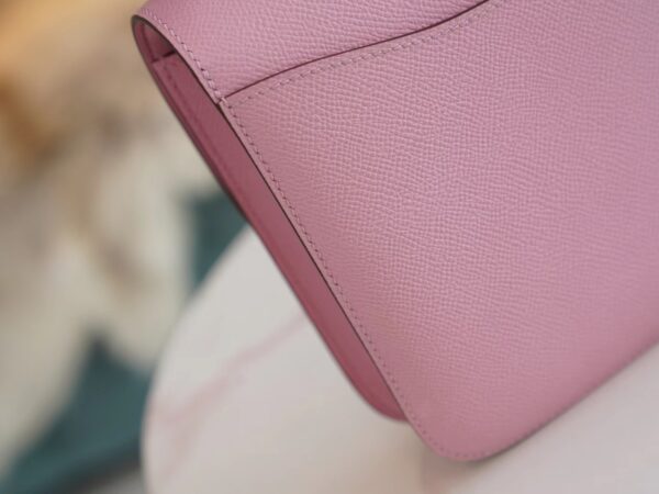 Wholesale Hermes Epsom Constance 24CM With Mirror X9 Mauve Sylvestre