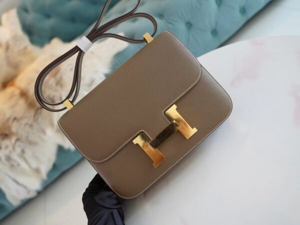 GPCMode Factory Hermes Constance 24CM CK18 Etoupe Epsom Gold Hardware