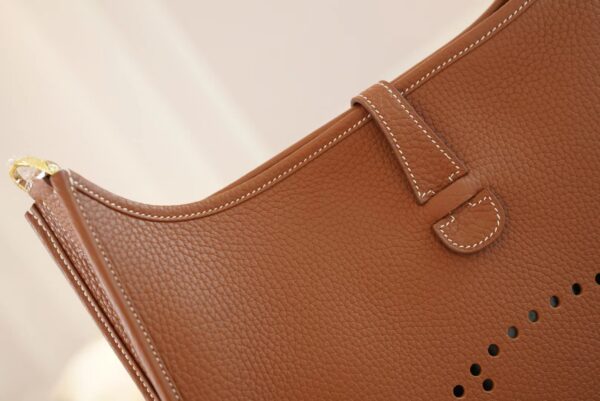 Discount GPCMode Hermes Evelyne Shoulder Bag29CM CK37 Gold TC Leather