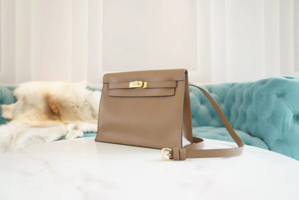 GPCMode Factory Hermes D0 Berge de Weimer Evercolor Leather Kelly Danse22CM