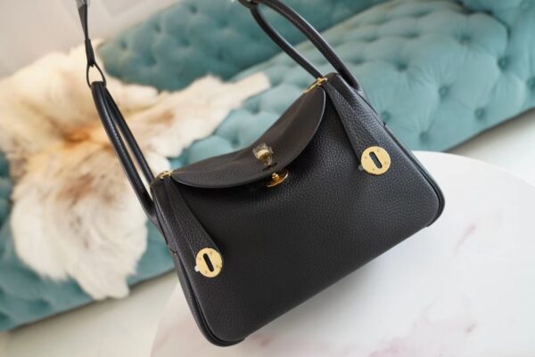Wholesale GPCMode Hermes Lindy Bag26CM 89 Nior Clemence Leather Gold Hardware