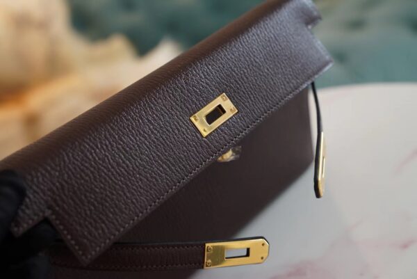 Canada Toronto Hermes Kelly Elan Chevre 0G Rouge Sellier Gold Hardware