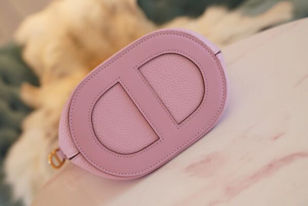 GPCMode Hermes In The Loop18CM X9 Mauve Sylyestre Clemence Leather Gold Hardware