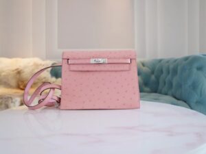 Discount Hermes 94 Terre Cuite South Africa Ostrich Leather Kelly Danse22CM