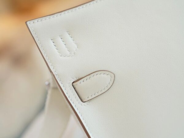 Hermes Factory Jypsiere Mini 23CM Swift 0T Mushroom Silver Hardware