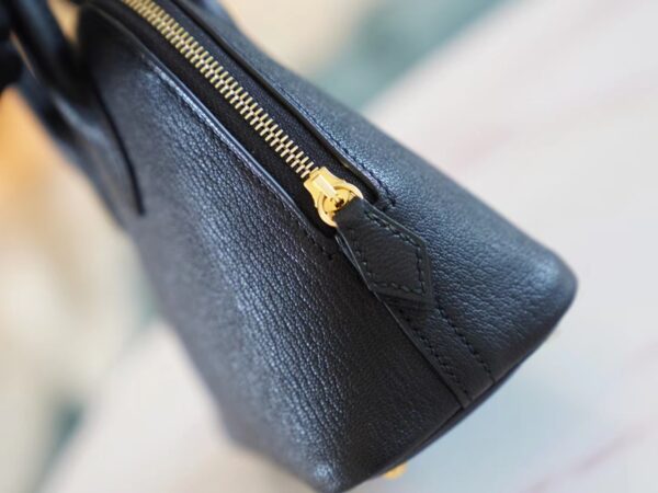 GPCMode Factory Hermes Mini Bolide18CM CK89 Nior Chevre Leather Gold Hardware