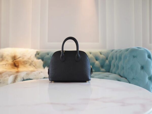 GPCMode Factory Hermes Mini Bolide18CM CK89 Nior Chevre Leather Gold Hardware