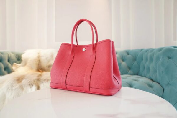 GPCMode Factory Hermes Garden Party36CM A5 Bougainvller Togo Leather Silver Hardware