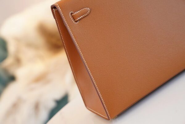 GPCMode Hermes Factory CK37 Gold Epsom Leather Kelly 25CM Gold Hardware
