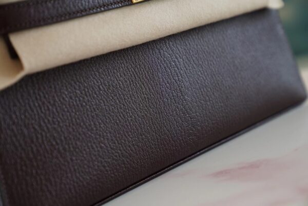 Canada Toronto Hermes Kelly Elan Chevre 0G Rouge Sellier Gold Hardware