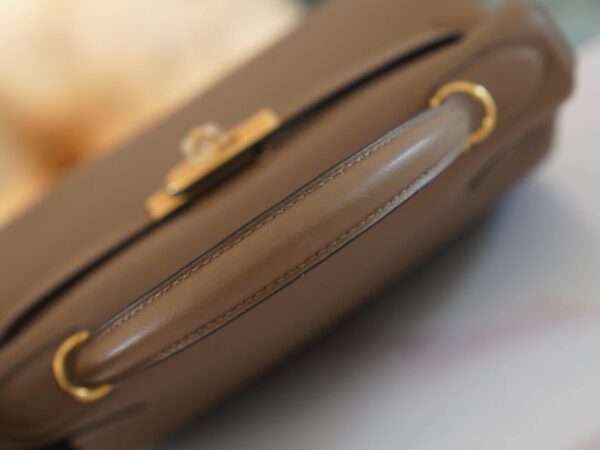 GPCMode Hermes Kelly Bag28CM D0 Berge de Weimer Evercolor Leather Gold Hardware