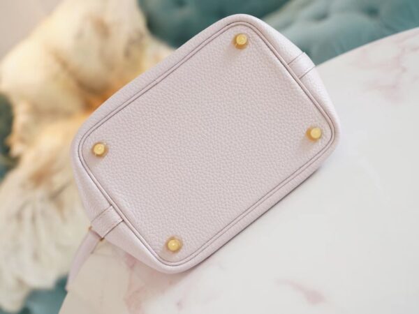 Thailand Bangkok Hermes Picotin 18CM Clemence 09 Mauve Pale Gold Hardware