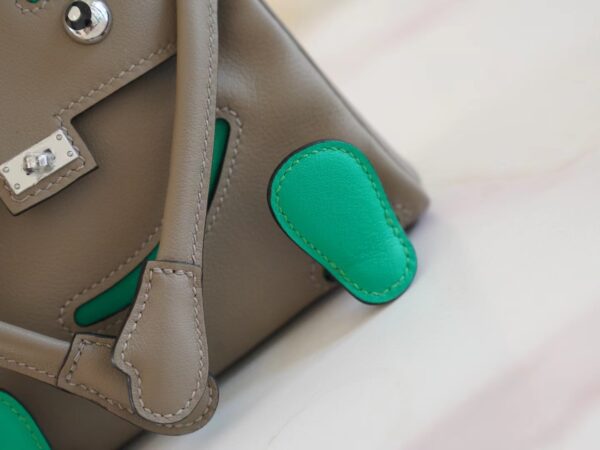 Hand Stitch GPCMode Hermes Factory Kelly Doll16CM Two Colors Swift Leather