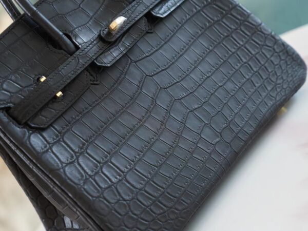 Wholesale GPCMode Hermes Birkin25CM CK89 Nior Hcp Niloticus Crocodile Gold Hardware