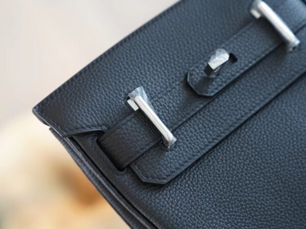 GPCMode Factory Hermes Hac A Dos Backpack 89 Nior Togo Leather Silver Hardware