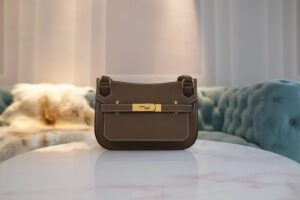 GPCMode Hermes Jypsiere Mini CK18 Etoupe Swift Leather Gold Hardware