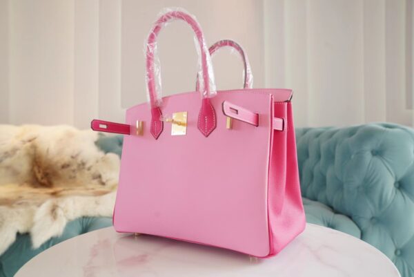 GPCMode Hermes 1Q Rose Confetti/E5 Rose Tyrien Epsom Leather Birkin30CM