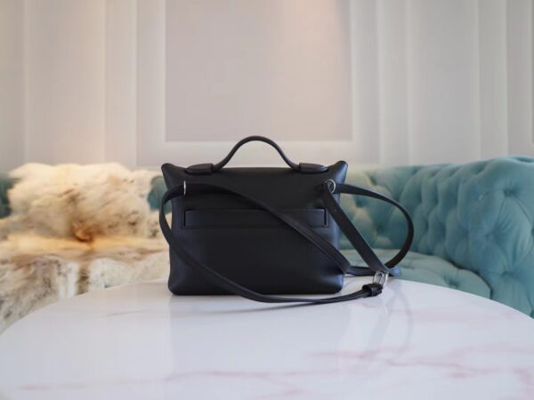 Wholesale GPCMode Hermes Mini Kelly 24/24 CK89 Nior Evercolor Leather Silver Hardware