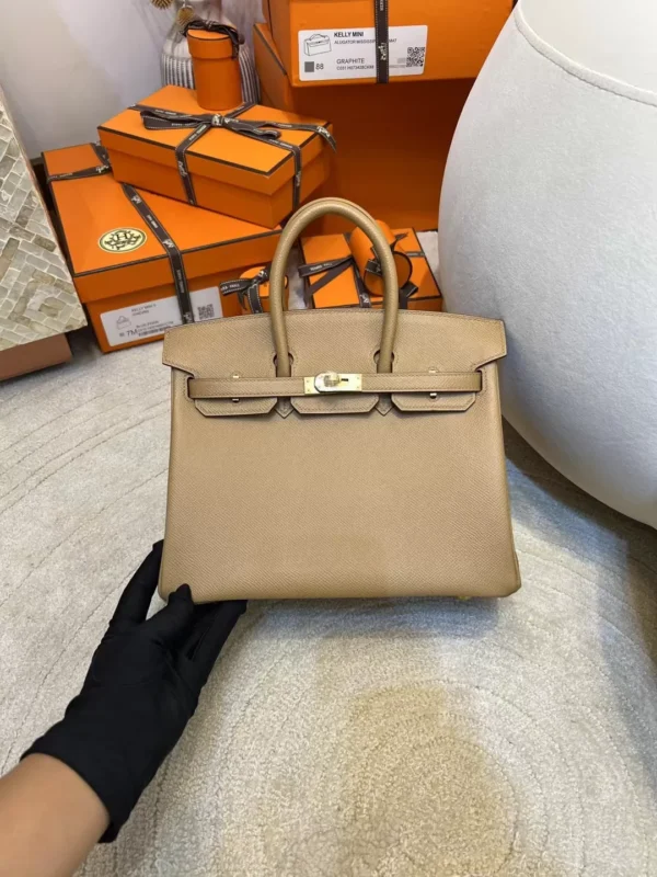 Canada Toronto Hermes Birkin 25CM 0M Chai Epsom Gold Hardware