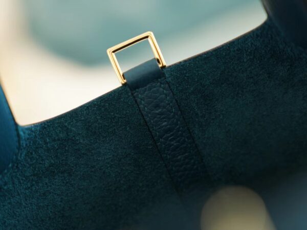 Australia Canberra Hermes Picotin 18CM Clemence W0 Vert Bosphore Gold Hardware