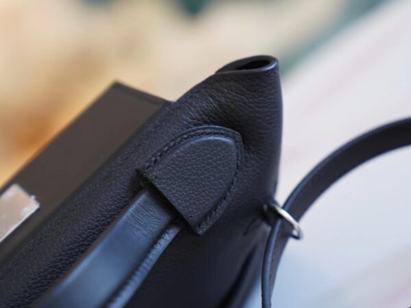 Wholesale GPCMode Hermes Mini Kelly 24/24 CK89 Nior Evercolor Leather Silver Hardware