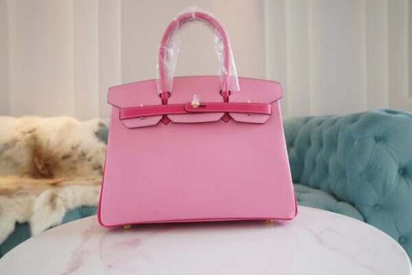 GPCMode Hermes 1Q Rose Confetti/E5 Rose Tyrien Epsom Leather Birkin30CM