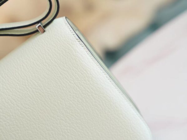 New Arrival Hermes 0S Vert Fizz Chevre Leather Constance19CM Shoulder Bag