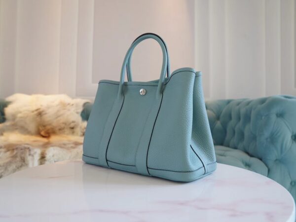Sale GPCMode Hermes Garden Party30CM 7G Cile Negonda Leather Silver Hardware