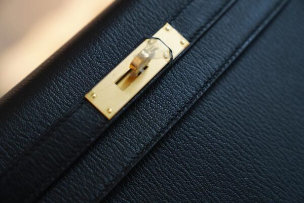 GPCMode Hermes Chevre Leather Kelly 28CM CK89 Nior Gold Hardware
