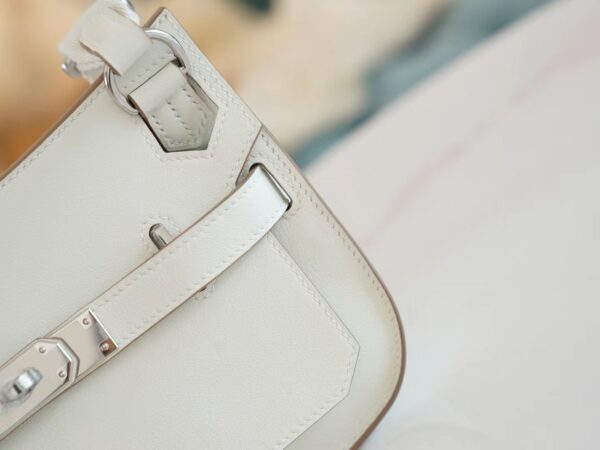 Hermes Factory Jypsiere Mini 23CM Swift 0T Mushroom Silver Hardware