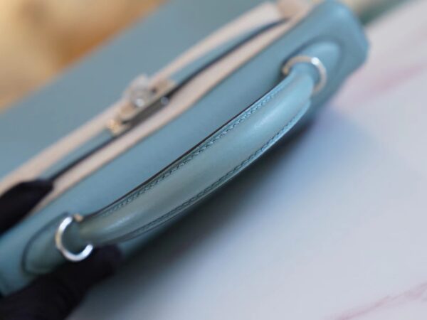 GPCMode Hermes Factory 7G Cile Togo Leather Kelly25CM Silver Hardware