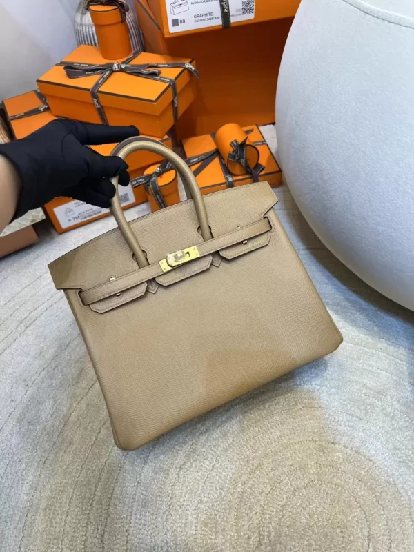 Canada Toronto Hermes Birkin 25CM 0M Chai Epsom Gold Hardware