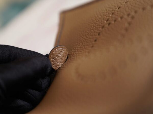 Lcmode Factory Hermes D0 Berge De Weimer Evelyne Mini 16CM Clemence Leather