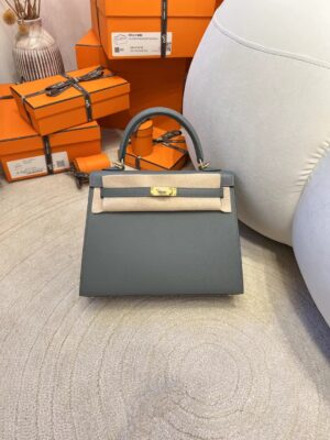 Australia Sydney Hermes Kelly Sellier 25 Epsom 63 Vert Amande Gold Hardware