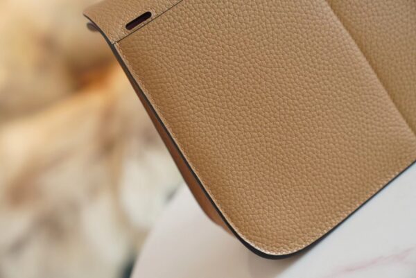 Wholesale Hermes 0M Chai/ X9 Mauve Sylyestre Halzan 25CM Silver Hardware