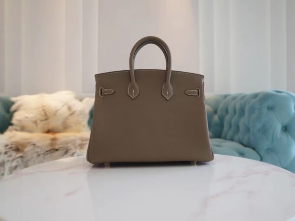 GPCMode Factory Hermes CK18 Etoupe Togo Birkin 25CM Gold Hardware