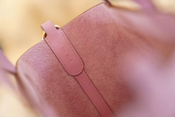 GPCMode Hermes In The Loop18CM X9 Mauve Sylyestre Clemence Leather Gold Hardware