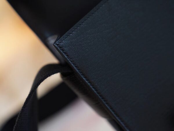 Hermes Bag Price Geta 20CM Chevre Mysore 89 Noir Silver Hardware