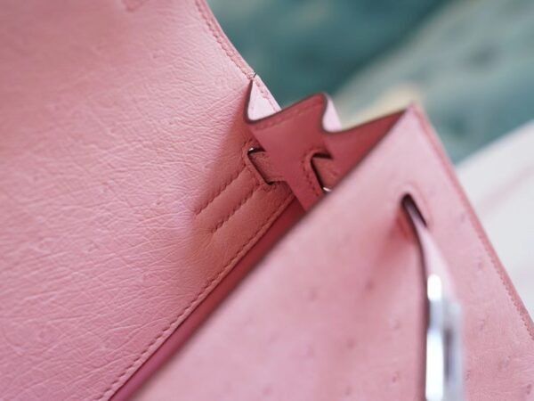 Discount Hermes 94 Terre Cuite South Africa Ostrich Leather Kelly Danse22CM